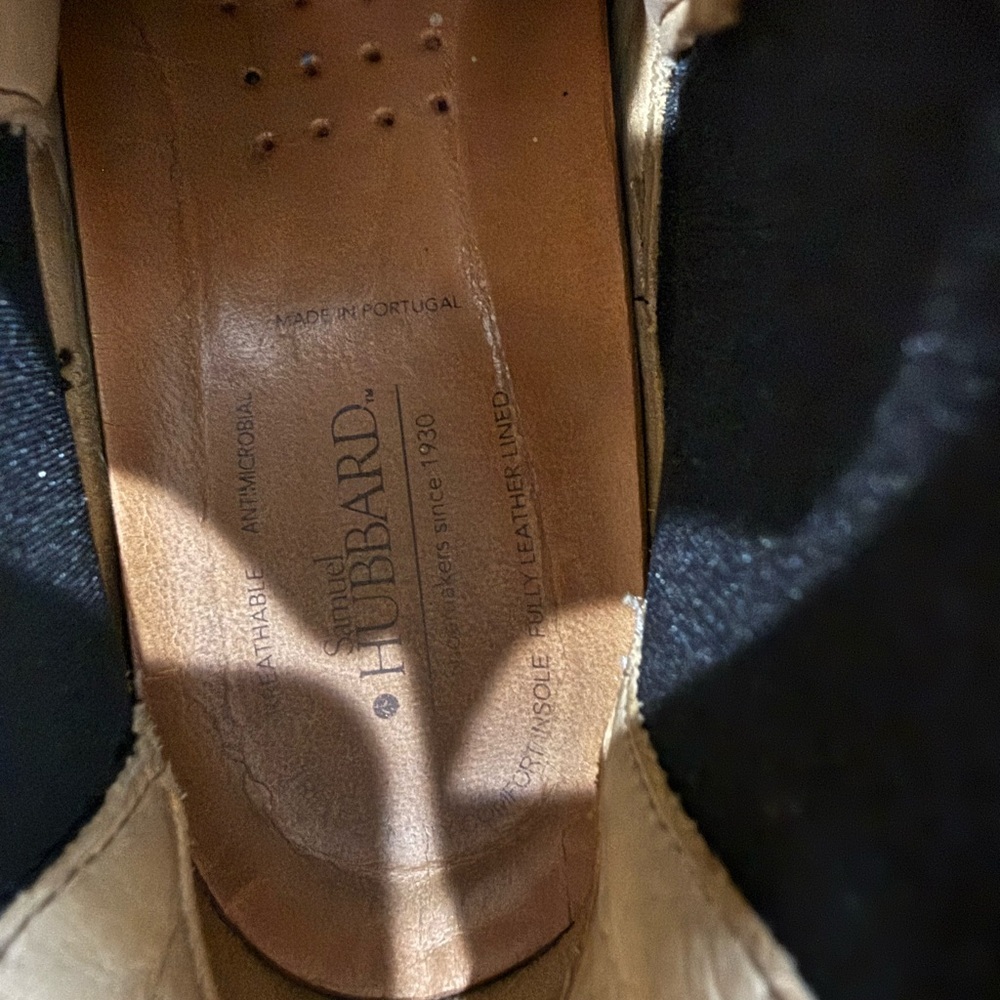 Samuel Hubbard Chelsea Black Suede Ankle Boots Size 7 - Picture 3 of 9